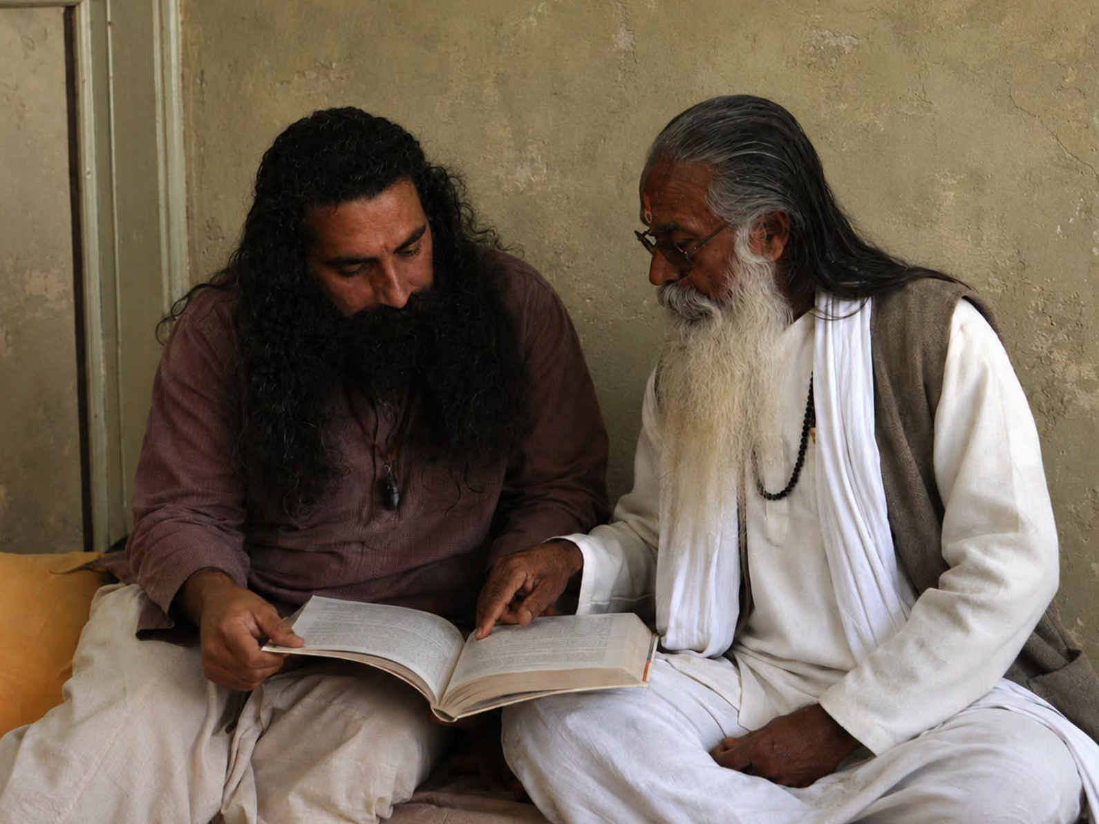 Prabhuji with Baba Brahmananda 1