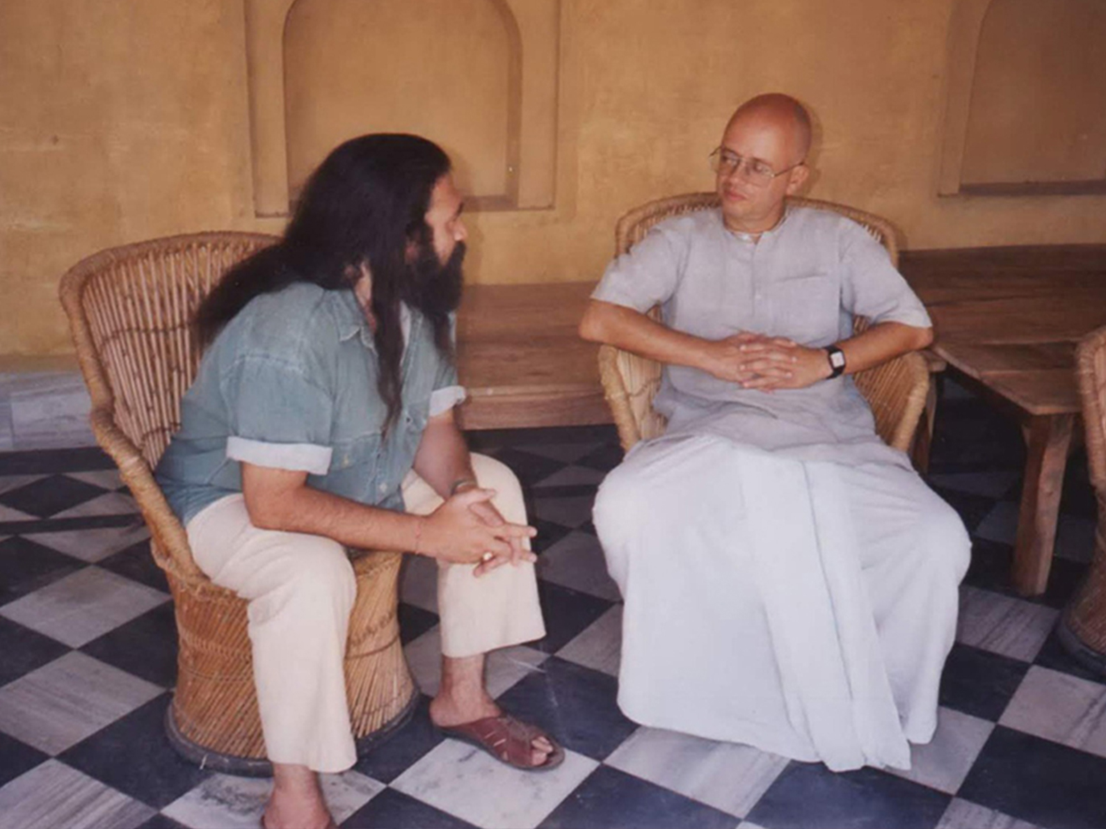 Prabhuji with Gurudev Atulananda 6