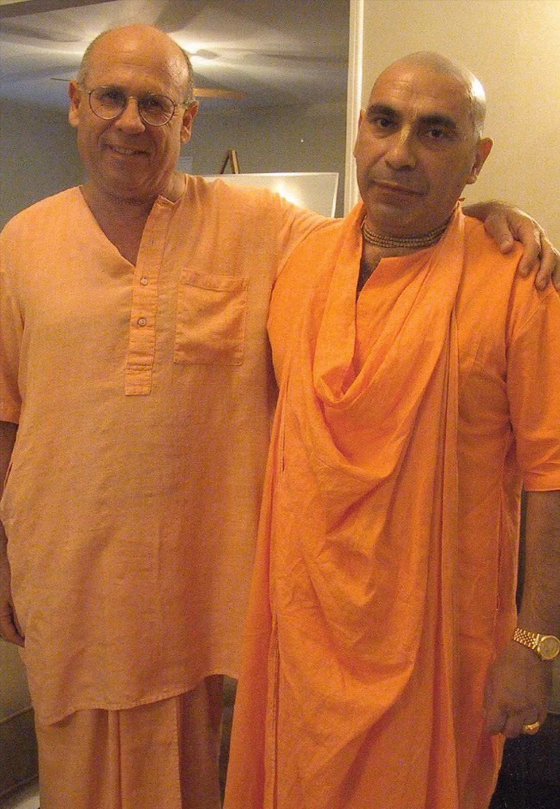 Prabhuji with H.D.G. Hridayananda Swami Maharaja