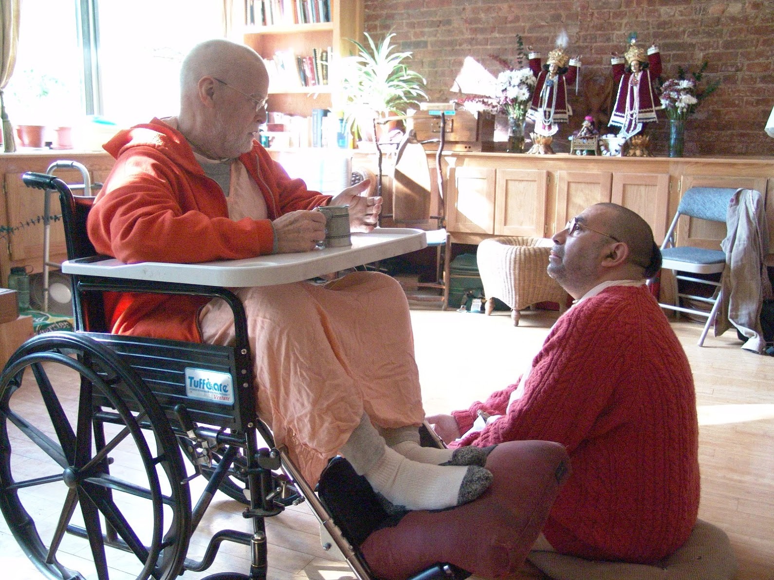 Prabhuji with H.H. Kirtanananda Swami