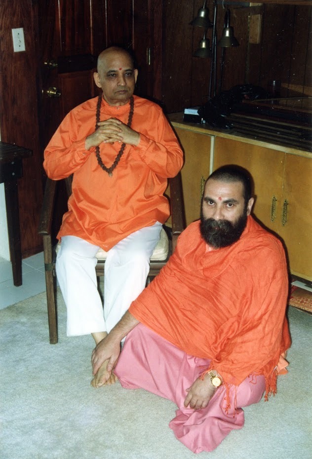 Prabhuji with Swami Jyotir Mayananda