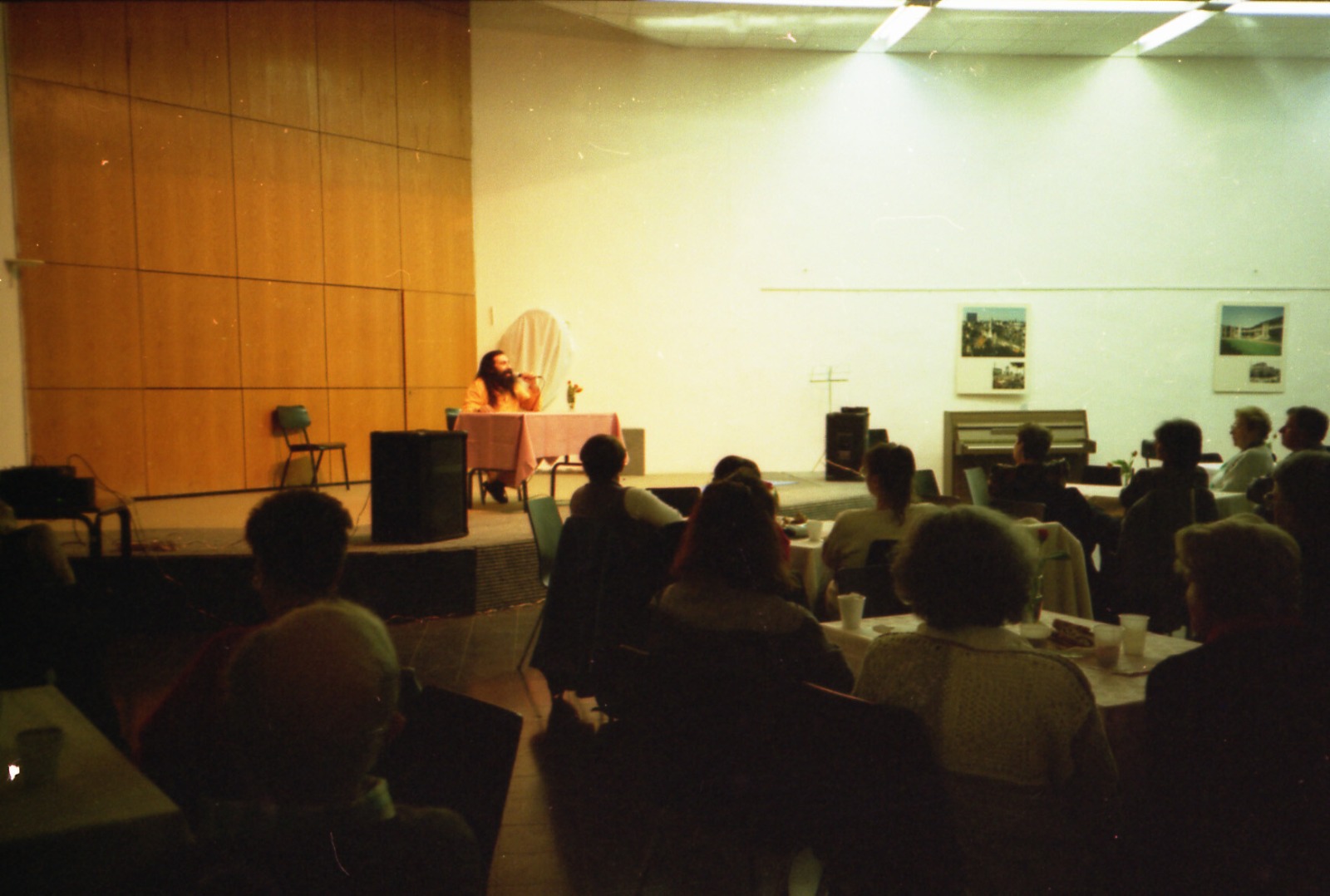 Young Prabhuji teaching yogic philosophy